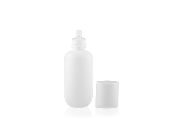 Frasco Dropper Prime Natural e Branco 30ml