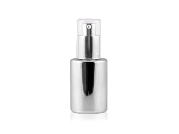 Frasco Vidro Daily Prata 30ml 20/410 (dosador prata)