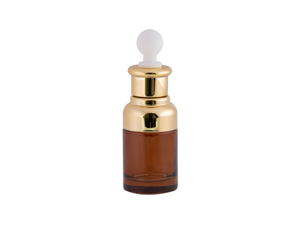 Gotejador Mahal Âmbar com Dourado