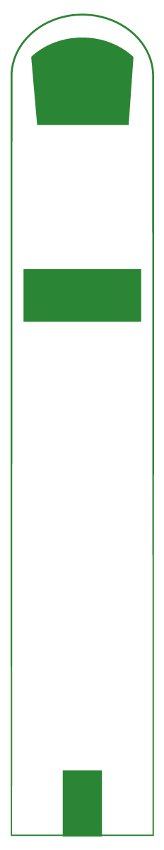 Modelo 03 - Bisnaga Mini Gloss Natural (vertical)